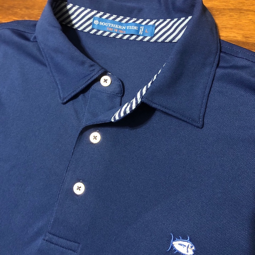 Southern Tide Dark Blue Polo